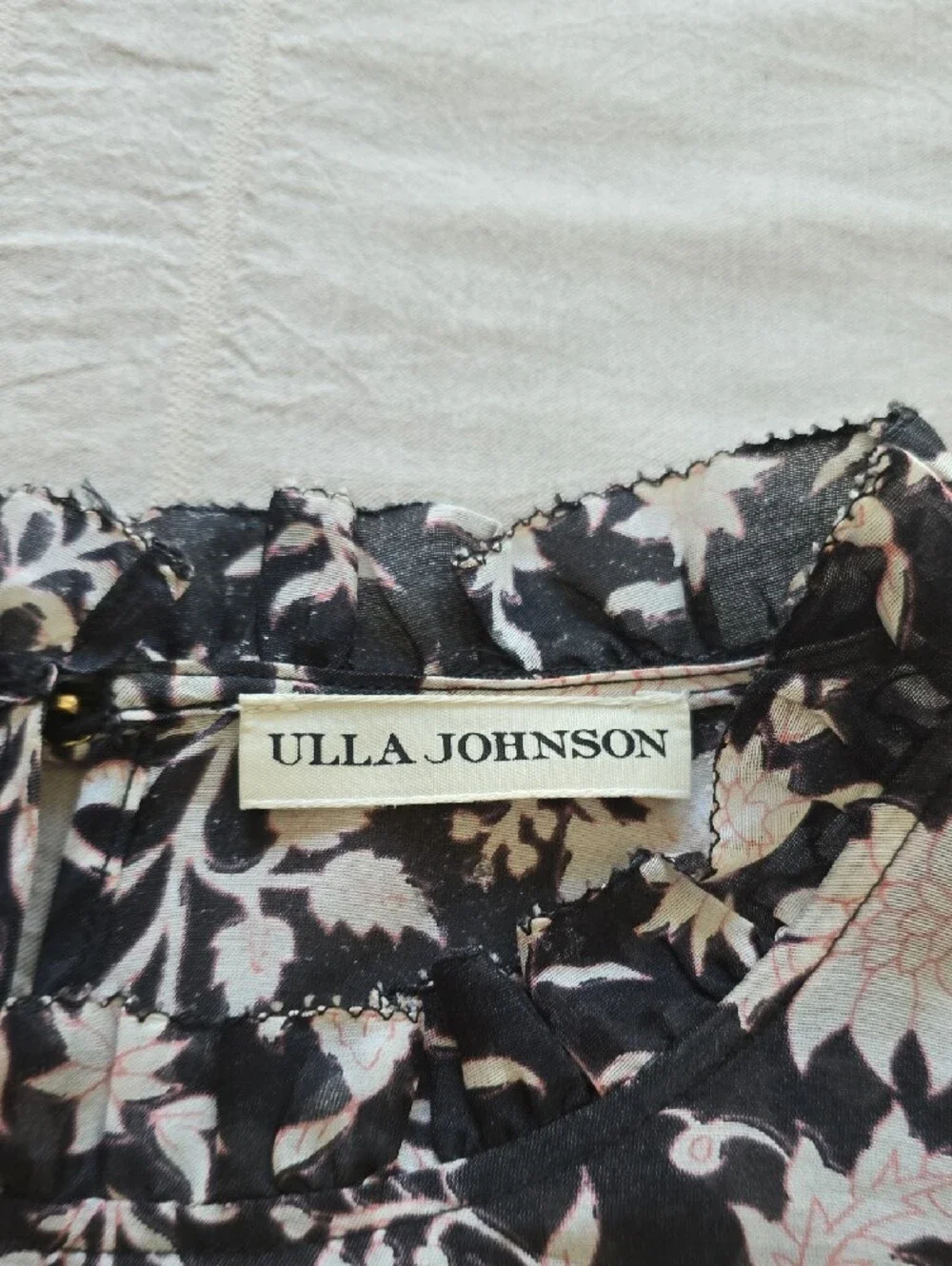 Ulla Johnson Posey Blouse in Midnight Women's Size (See Measurements)